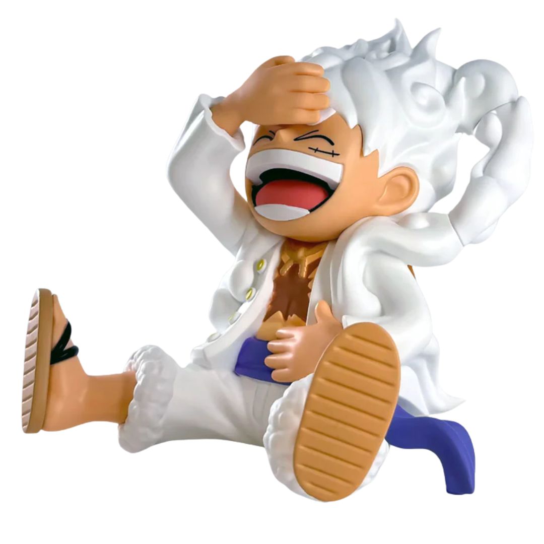 One Piece Luffy Gear 5 Piggy Bank By Plastoy
