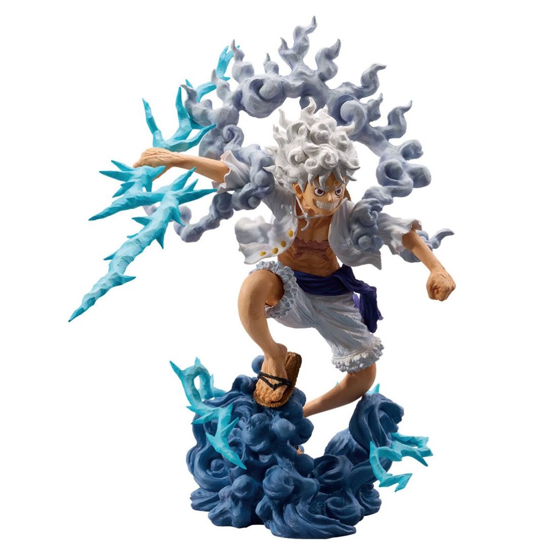 One Piece Monkey D. Luffy Gear 5 Ex Devils Volume 3 Ichibansho Statue By Bandai