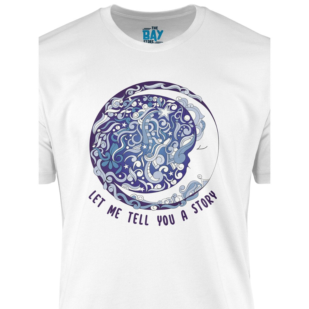 Let me tell you a story Men's Mandala T-Shirt -The Bay Store X The Doodleist - India - www.superherotoystore.com