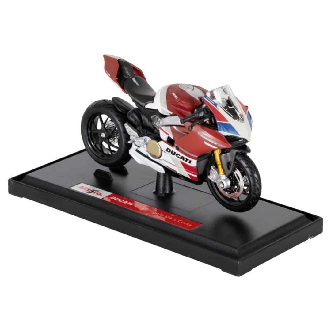 Red DUCATI PANIGALE V4 S CO MODEL By Maisto -Maisto - India - www.superherotoystore.com