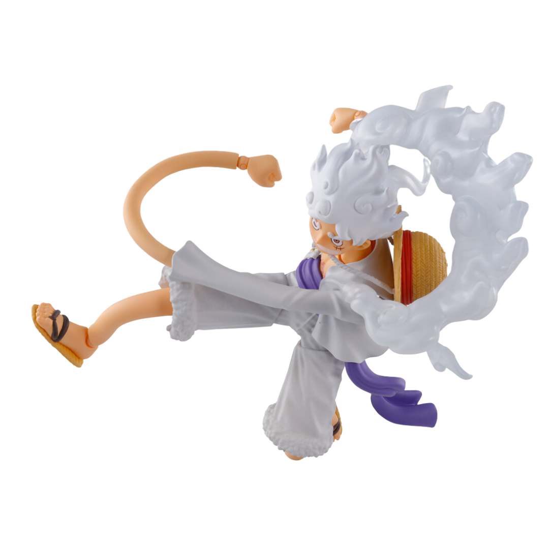 One Piece Monkey D. Luffy Gear5 S.H. Figuarts Figure by Bandai -Tamashii Nations - India - www.superherotoystore.com