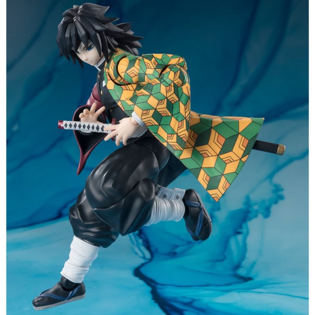 Demon Slayer GIYU TOMIOKAS.H.Figuarts Action Figure by Tamashii Nations -Tamashii Nations - India - www.superherotoystore.com