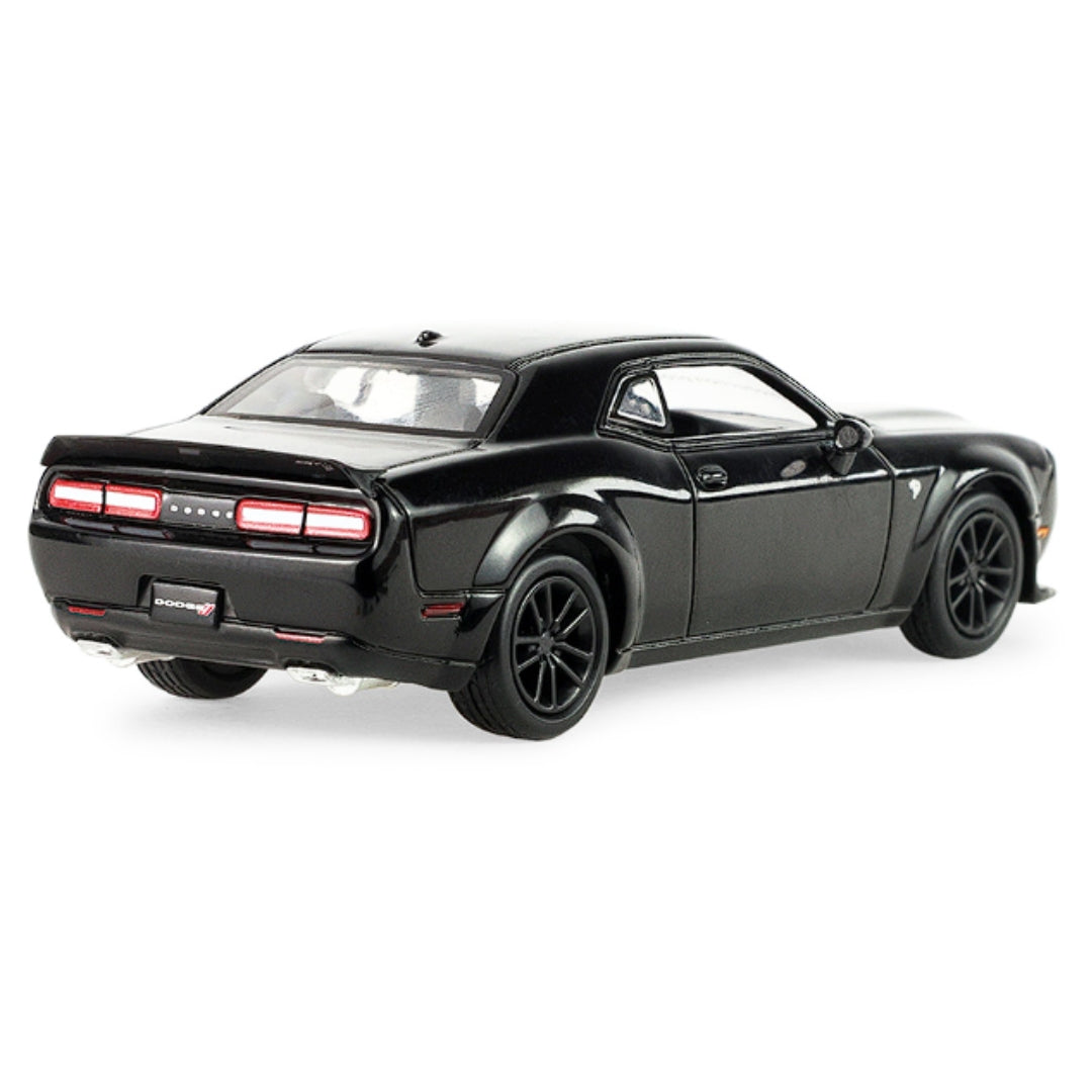 Auto Mall Series 8 - 2023 Challenger Srt Hellcat Widebody - Black 1:64 Scale Die-Cast Car By Green Light