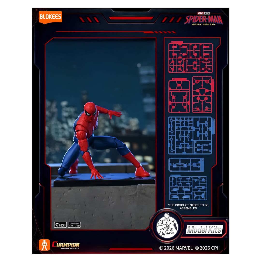 Spider Man Brand New Daychampion Class Model Kit By Blokees