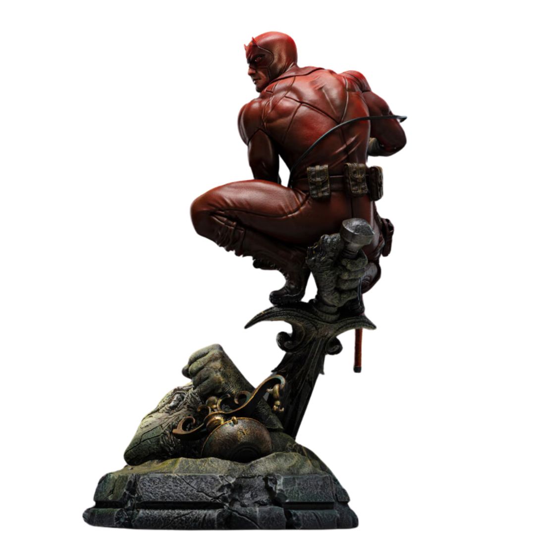 Daredevil Unleashed Statue By Iron Studios -Iron Studios - India - www.superherotoystore.com