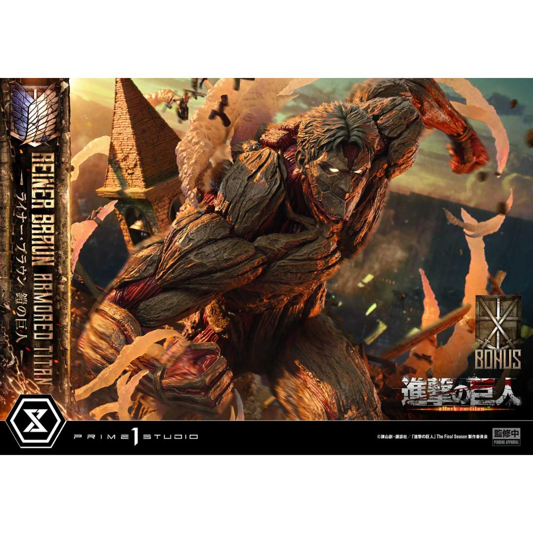 Tv Animation Attack On Titan Reiner Braun Statue By Prime1 Studios -Prime 1 Studio - India - www.superherotoystore.com