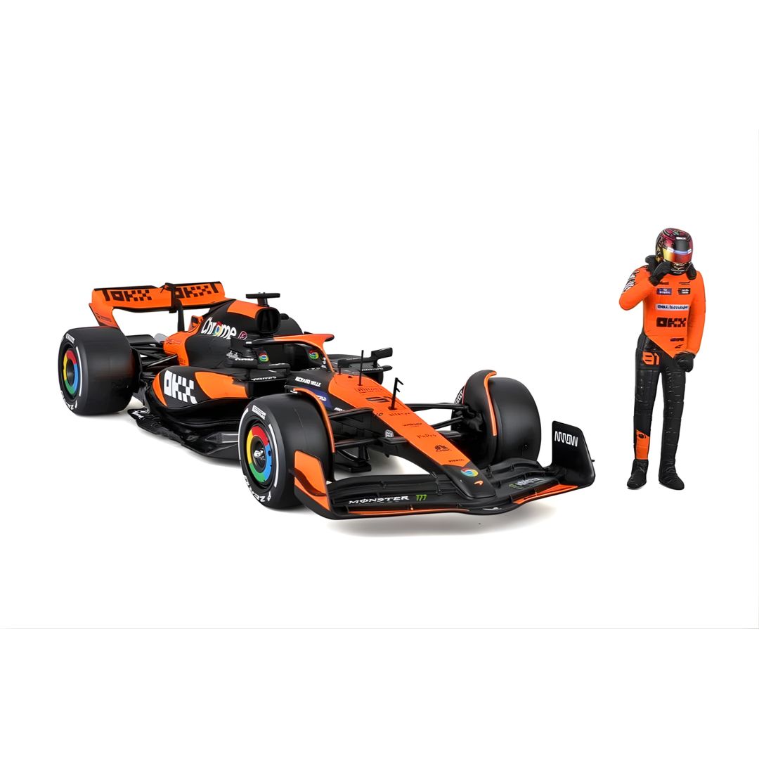 F1 MCLAREN MCL38 MIAMI GRAND PRIX 2024 1:24 Scale Die-Cast by Bburago -Bburago - India - www.superherotoystore.com