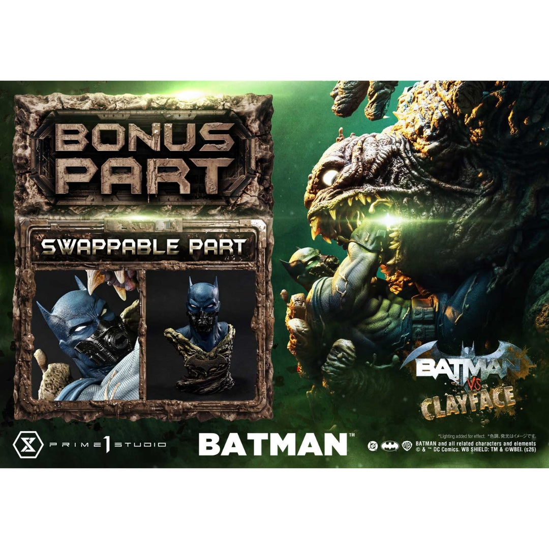 Batman (Comics) Batman Vs Clayface Deluxe Statue By Prime1 Studios -Prime 1 Studio - India - www.superherotoystore.com