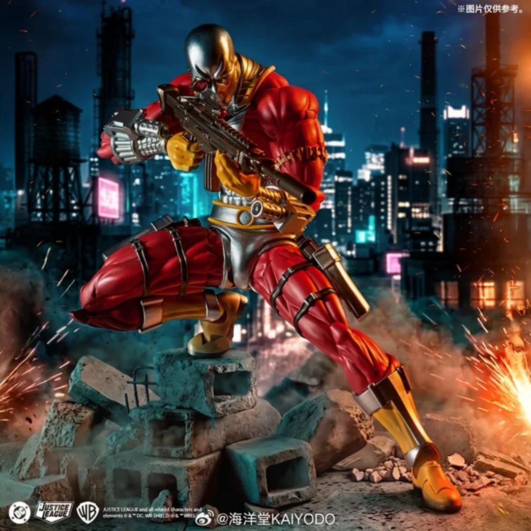 Kaiyodo Revoltech Amazing Yamaguchi Deadshot Figure By Revoltech -Revoltech - India - www.superherotoystore.com