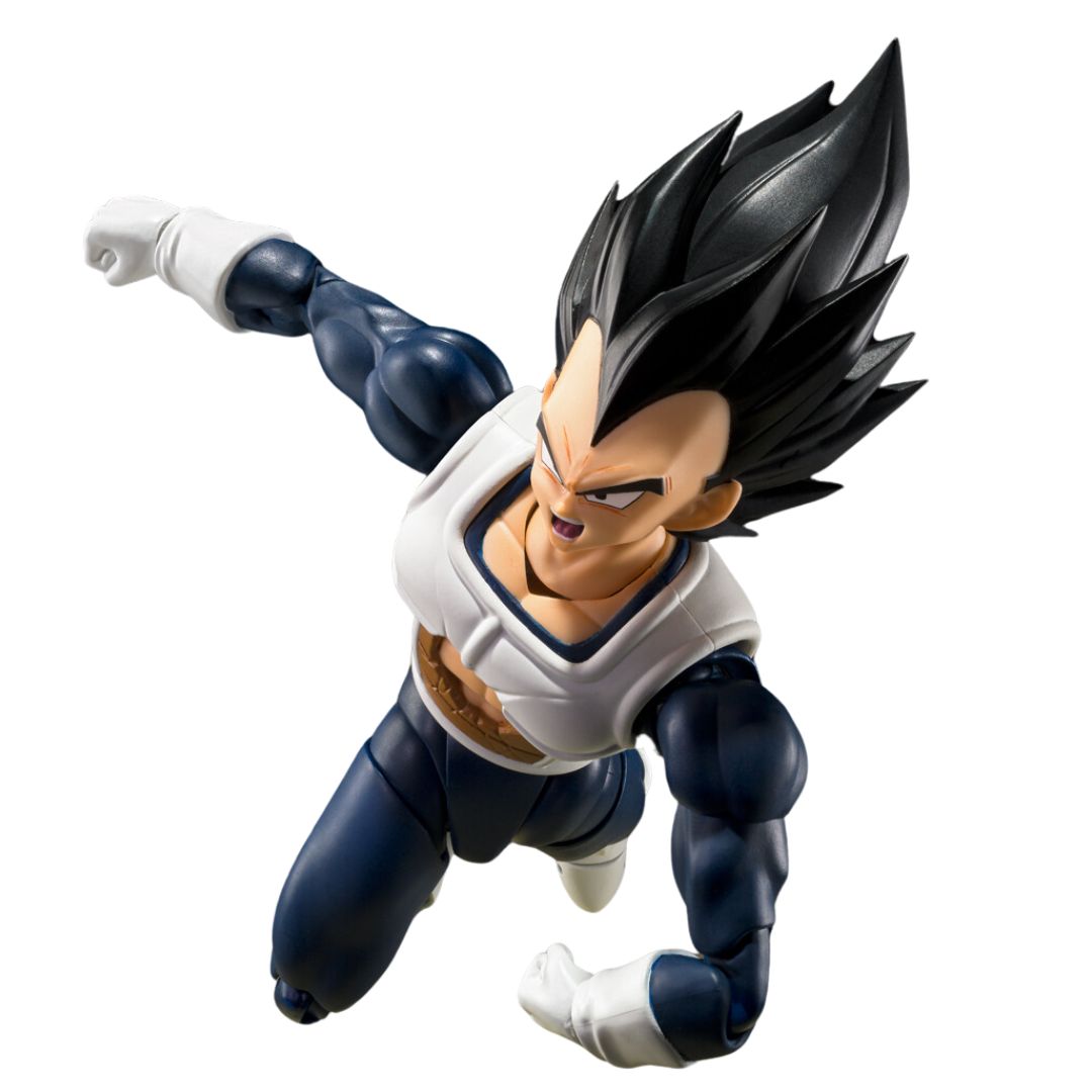 Dragon Ball Z Vegeta -Old Battle Clothes SH Figuarts Action Figure By Tamashii Nations -Tamashii Nations - India - www.superherotoystore.com
