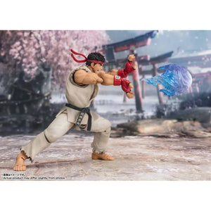 Street Fighter Ryu Outfit 2 S.H.Figuarts Action Figure by Bandai -Bandai - India - www.superherotoystore.com