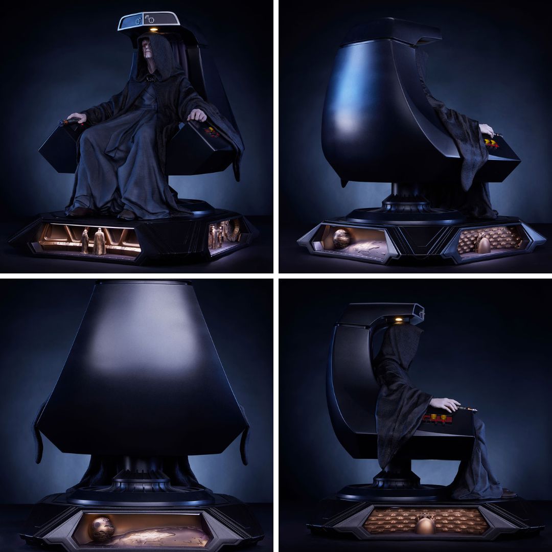 Emperor Palpatine 1:3 Scale Statue By Pcs Collectibles -Iron Studios - India - www.superherotoystore.com