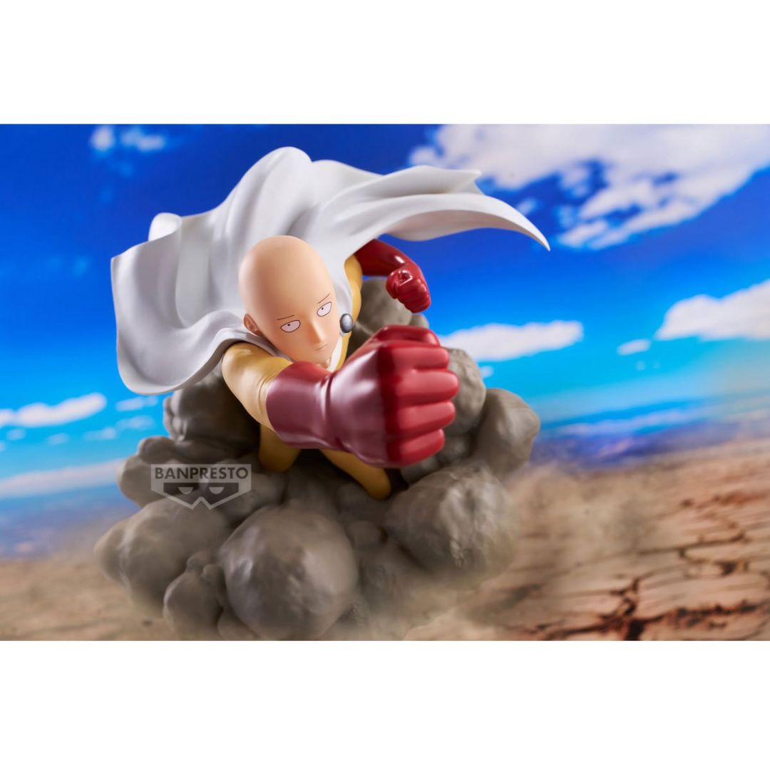 One-Punch Man Saitama Diorama Statue By Banpresto -Banpresto - India - www.superherotoystore.com