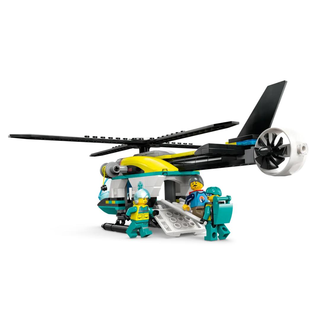 Lego City City Great Vehicles Emergency Rescue Helicopter -Lego - India - www.superherotoystore.com