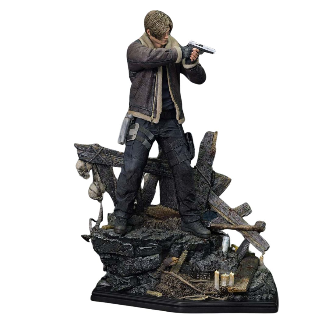 Leon S. Kennedy Quarter Scale Statue By Prime1 Studios -Prime 1 Studio - India - www.superherotoystore.com