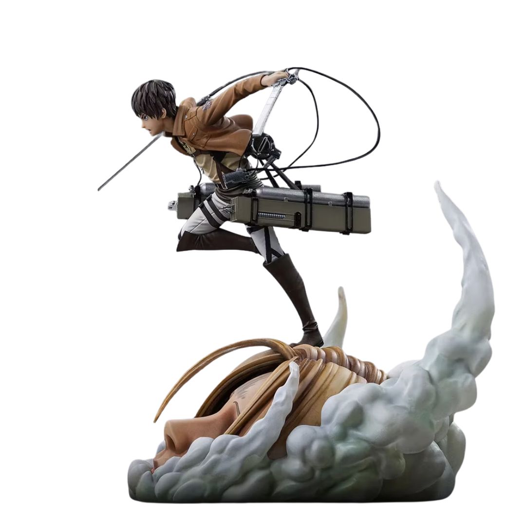 Attack On Titan Eren Yeager Statue By Iron Studios