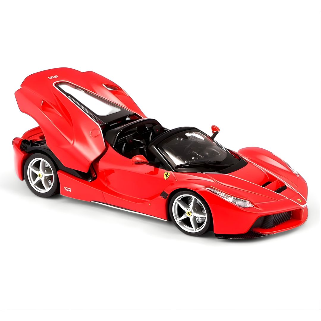 Red La Ferrari Aperta (Hard Case) 1:24 Scale Die-Cast Car By Bburago