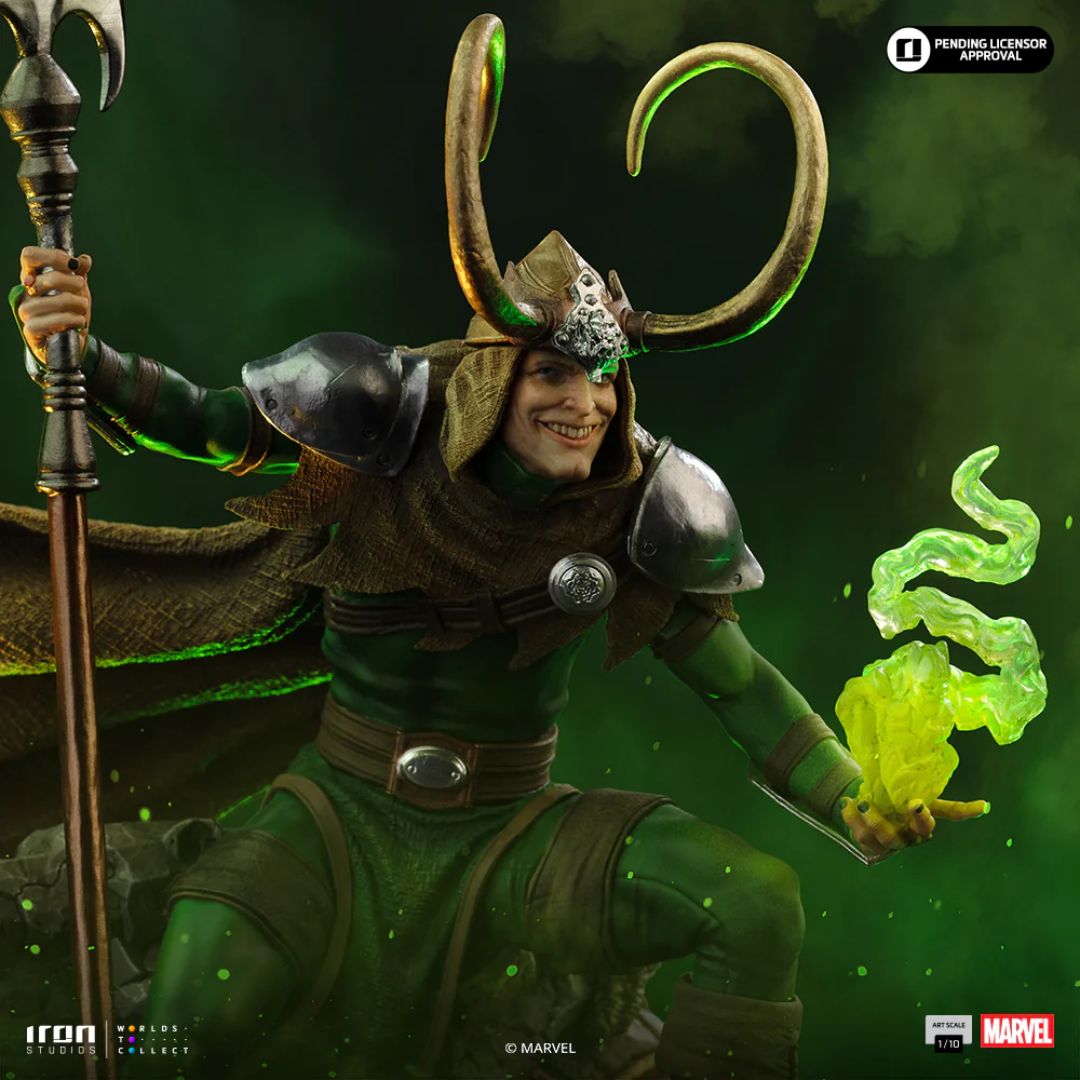 Marvel Comics Loki Laufeyson By Iron Studios