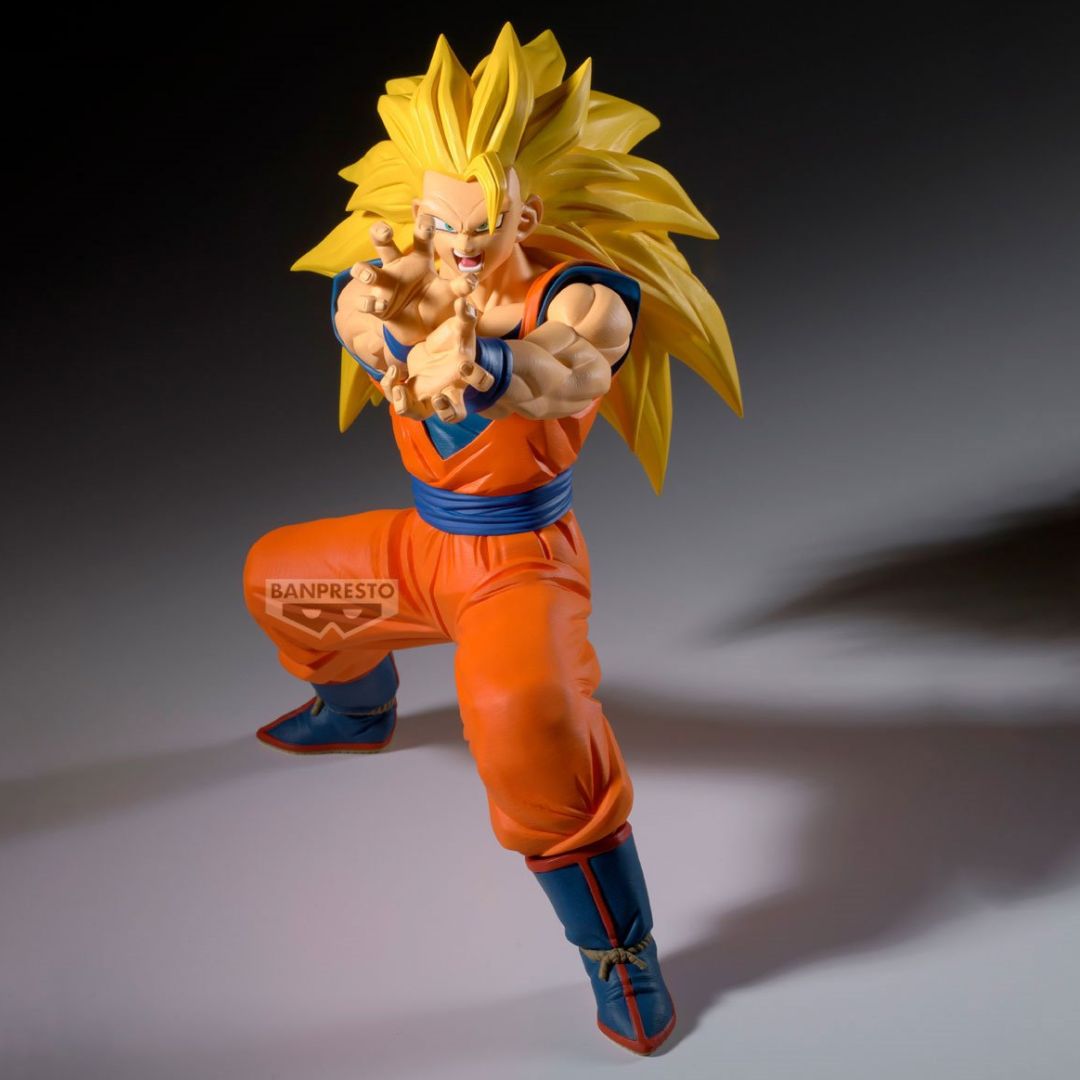Dragon Ball Z Super Saiyan 3 Goku (Vs. Kid Buu) Match Makers Statue By Banpresto -Banpresto - India - www.superherotoystore.com