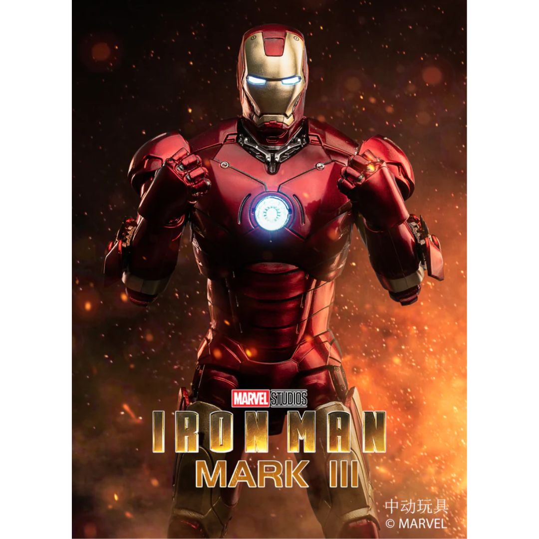 Iron Man Mk3 Action Figure By Zd Toys -ZD Toys - India - www.superherotoystore.com