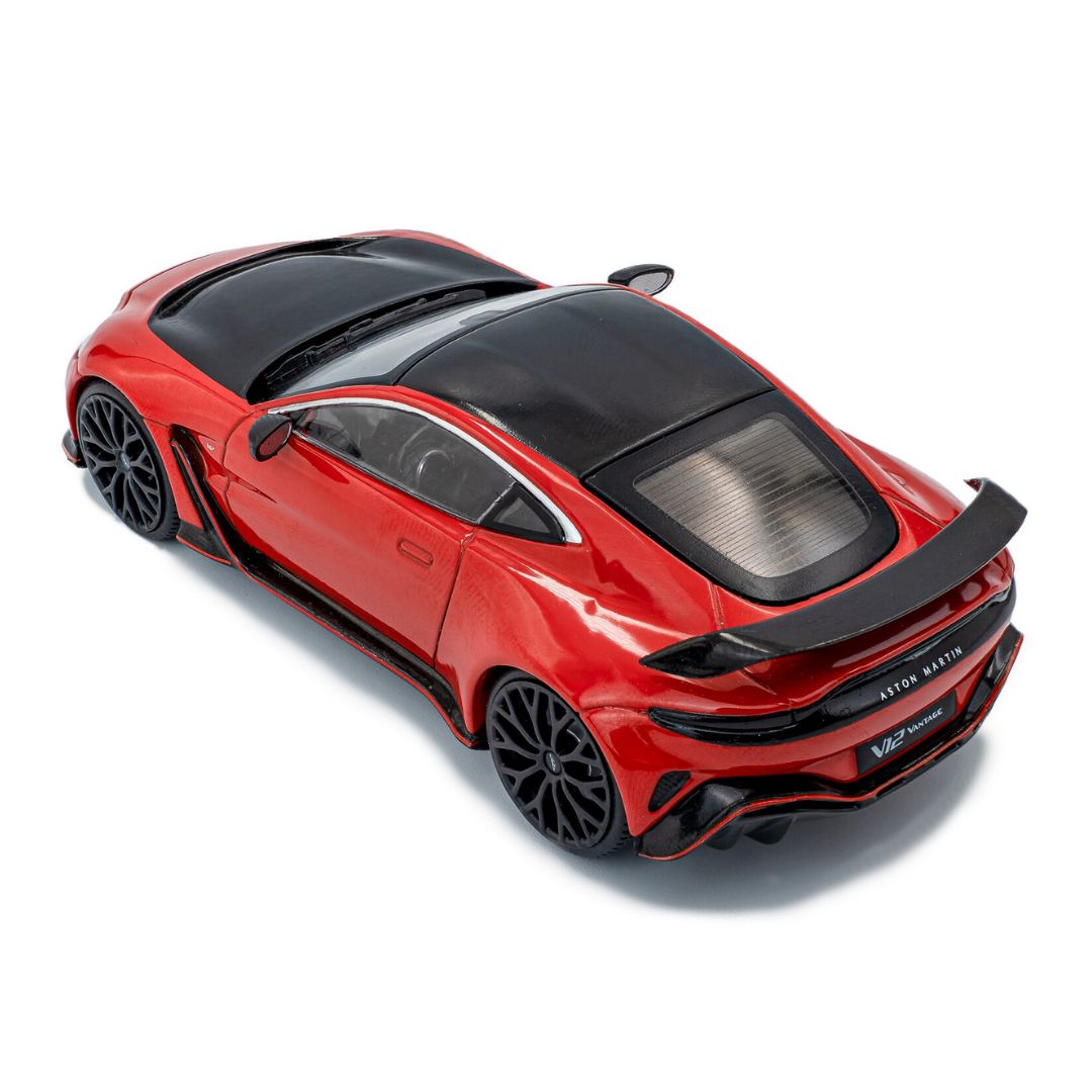 ミニカー SOLIDO 130 ASTON - MARTIN VANTAGE 1:43 Aston Martin Vantage V12 Scorpus Red 2023 By Solido