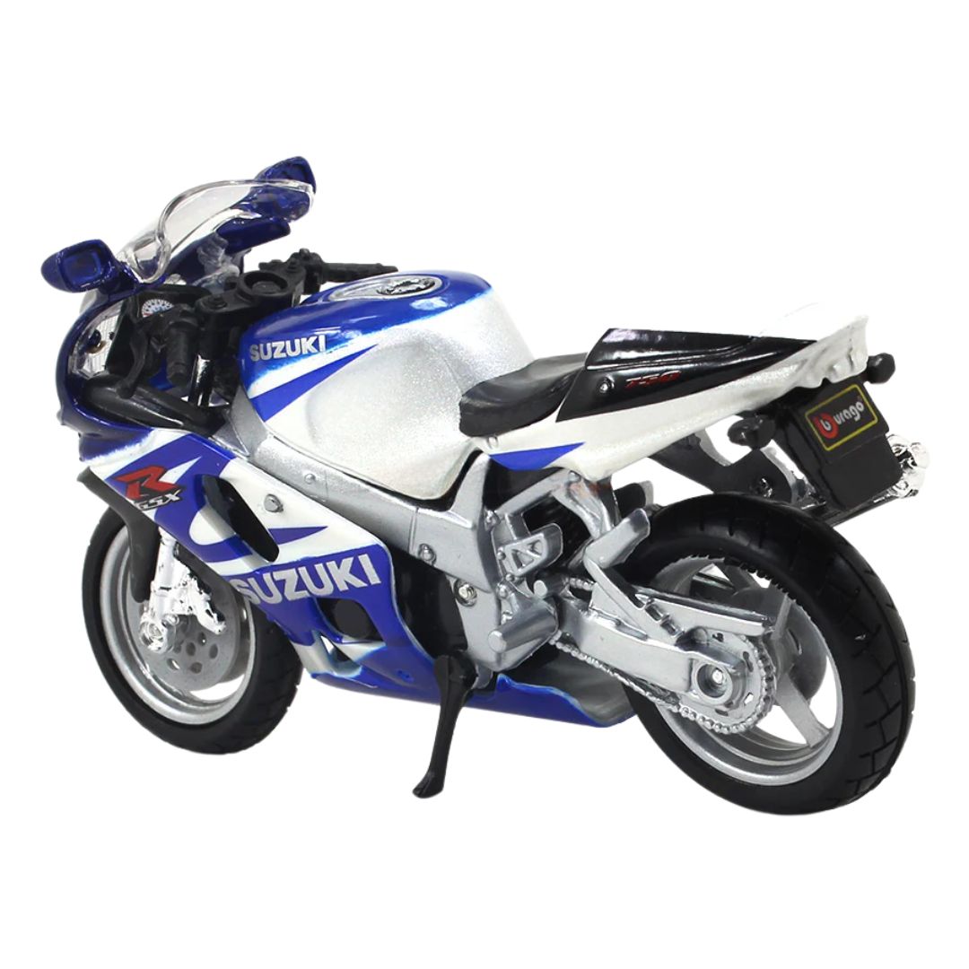 SUZUKI GSXR 750 1:18 Scale Die-Cast Model Bike by Bburago -Bburago - India - www.superherotoystore.com