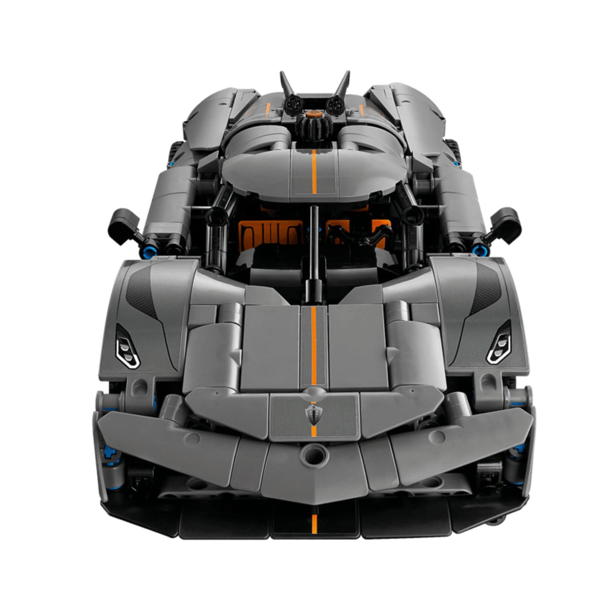 Koenigsegg Jesko Absolut Grey Hypercar By Lego -Lego - India - www.superherotoystore.com