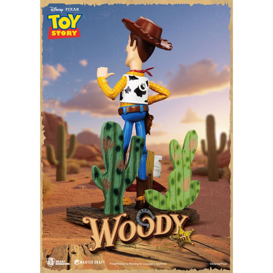 Toy Story Sheriff Woody Mc-101 Master Craft Statue By Beast Kingdom