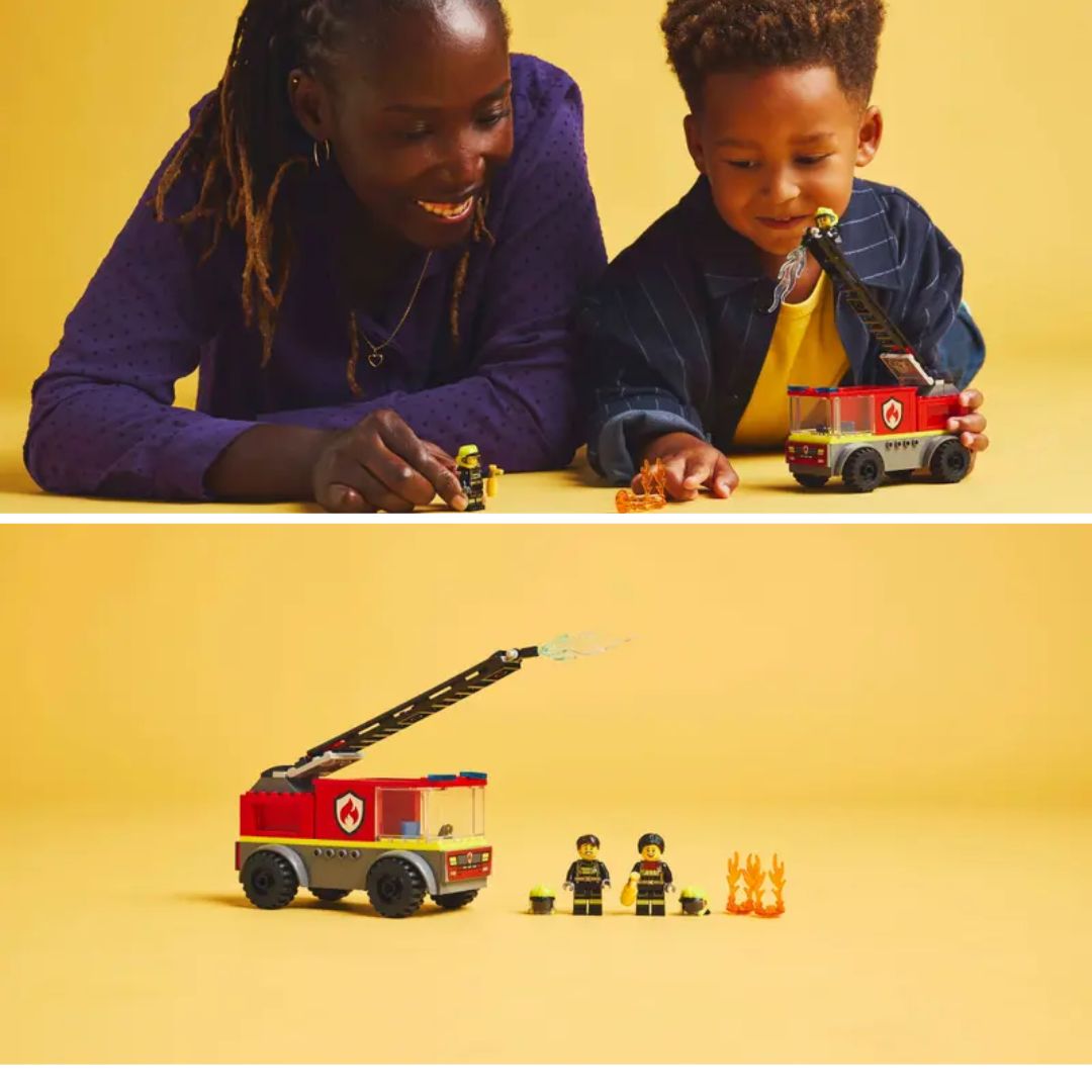 Fire Ladder Truck Lego City By Lego -Lego - India - www.superherotoystore.com