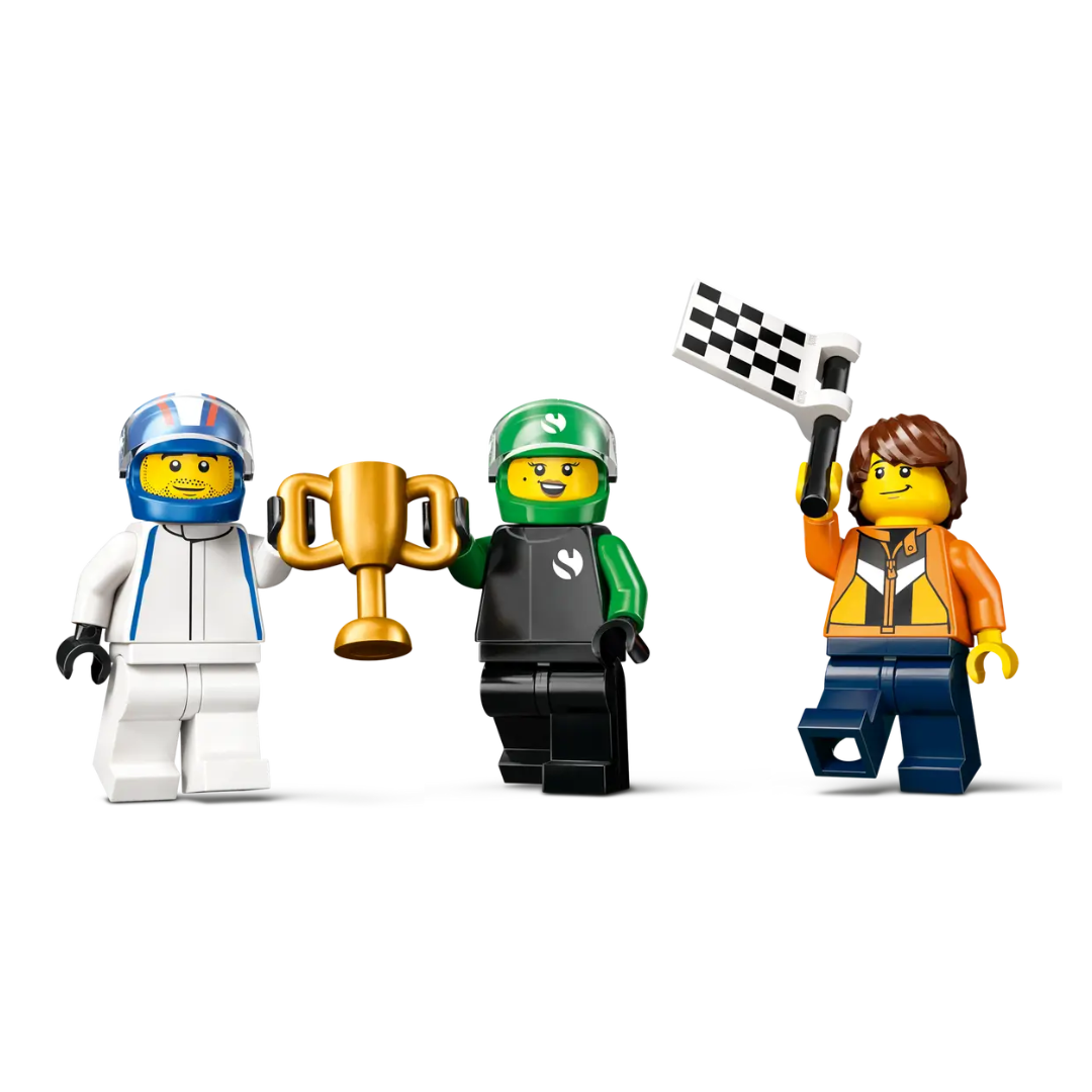 F1® Grid With Vcarb & Sauber Race Cars By Lego