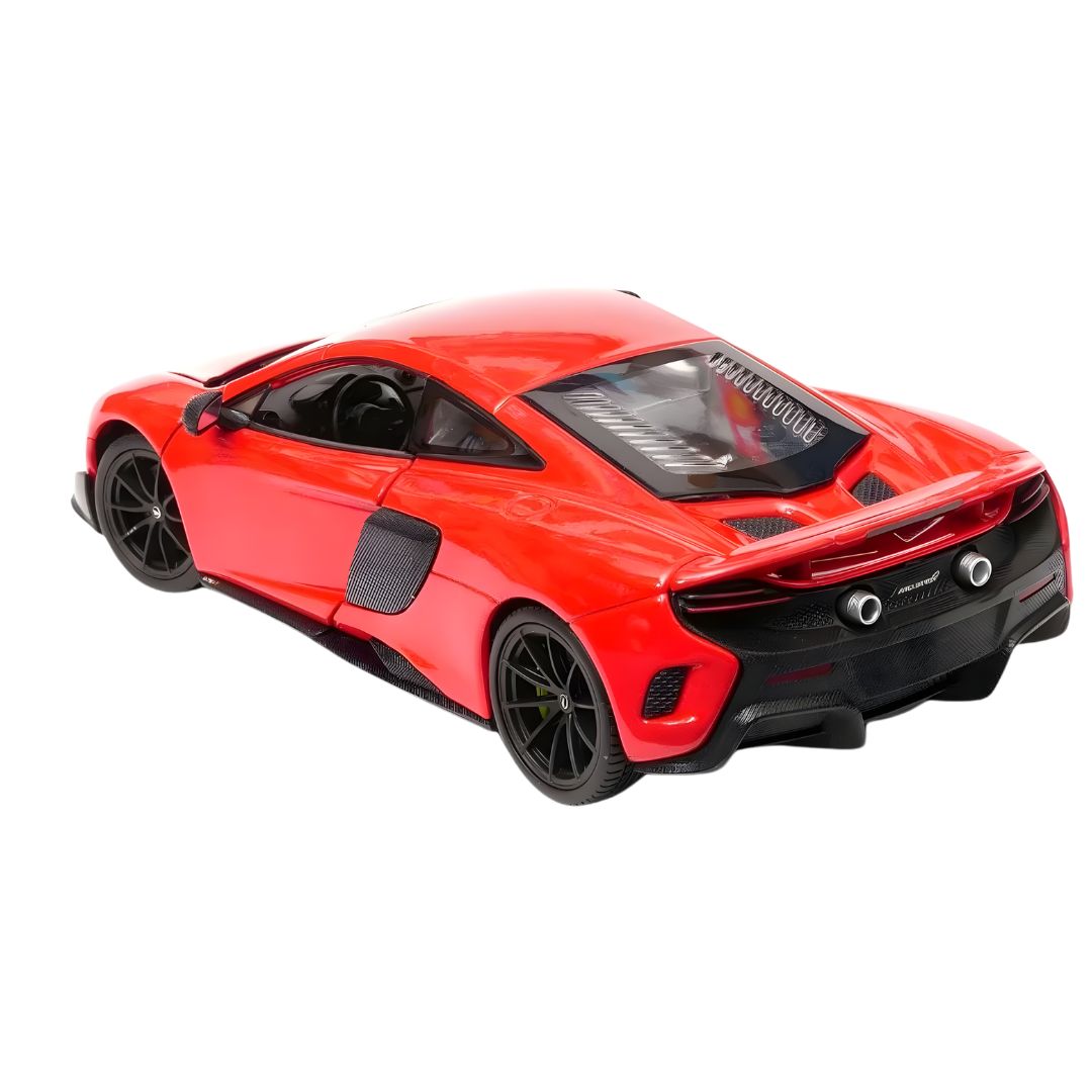 Orange McLAREN 675LT COUPE 1:24 Scale Die-Cast Car By Welly
