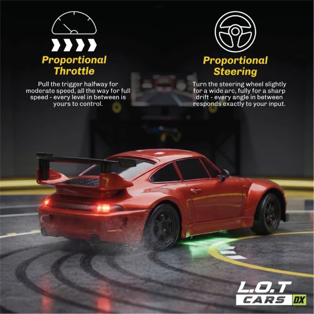 Flare – Remote Control Drifter 1:24 Scale Red Car By Legend Of Toys