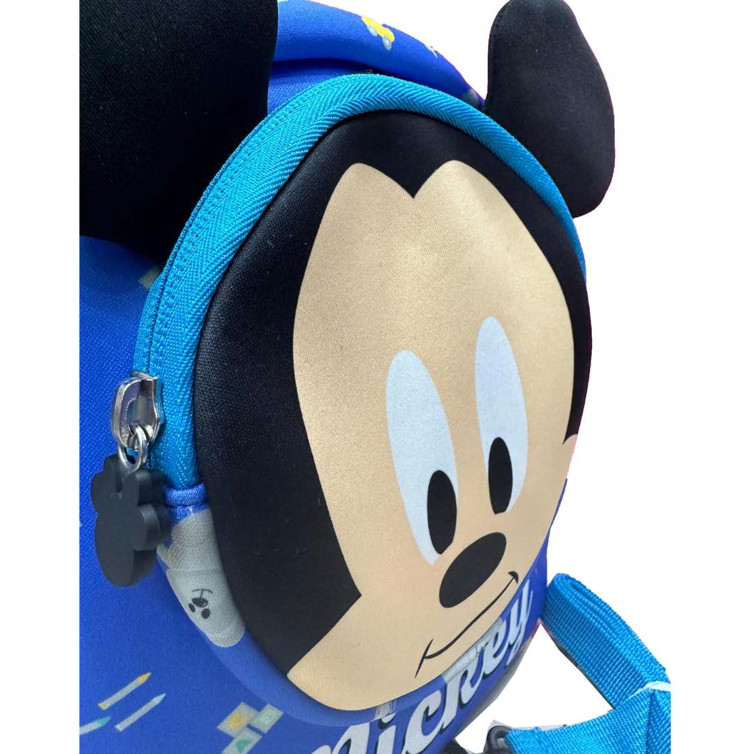 DISNEY MICKEY KIDS NEOPRENE SOFT BACKPACK - BLUE by Mesuca -Mesuca - India - www.superherotoystore.com