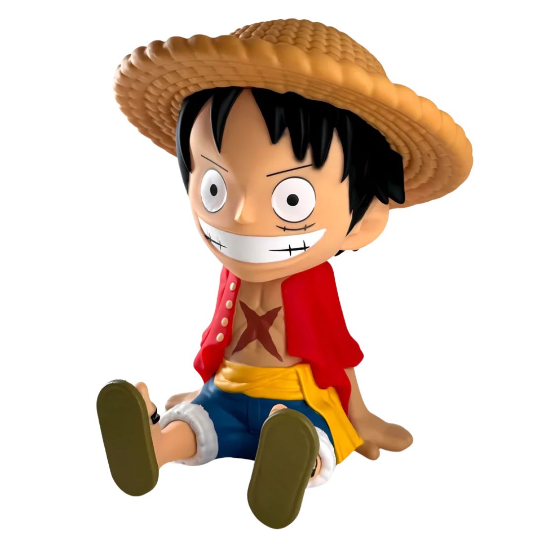Monkey D Luffy Piggy Bank Statue By Plastoy