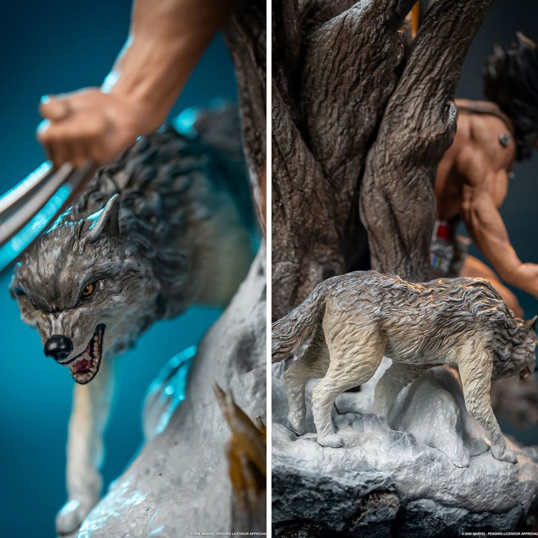 Wolverine Deluxe Edition Fine Art Bust Statue By Pcs Collectibles