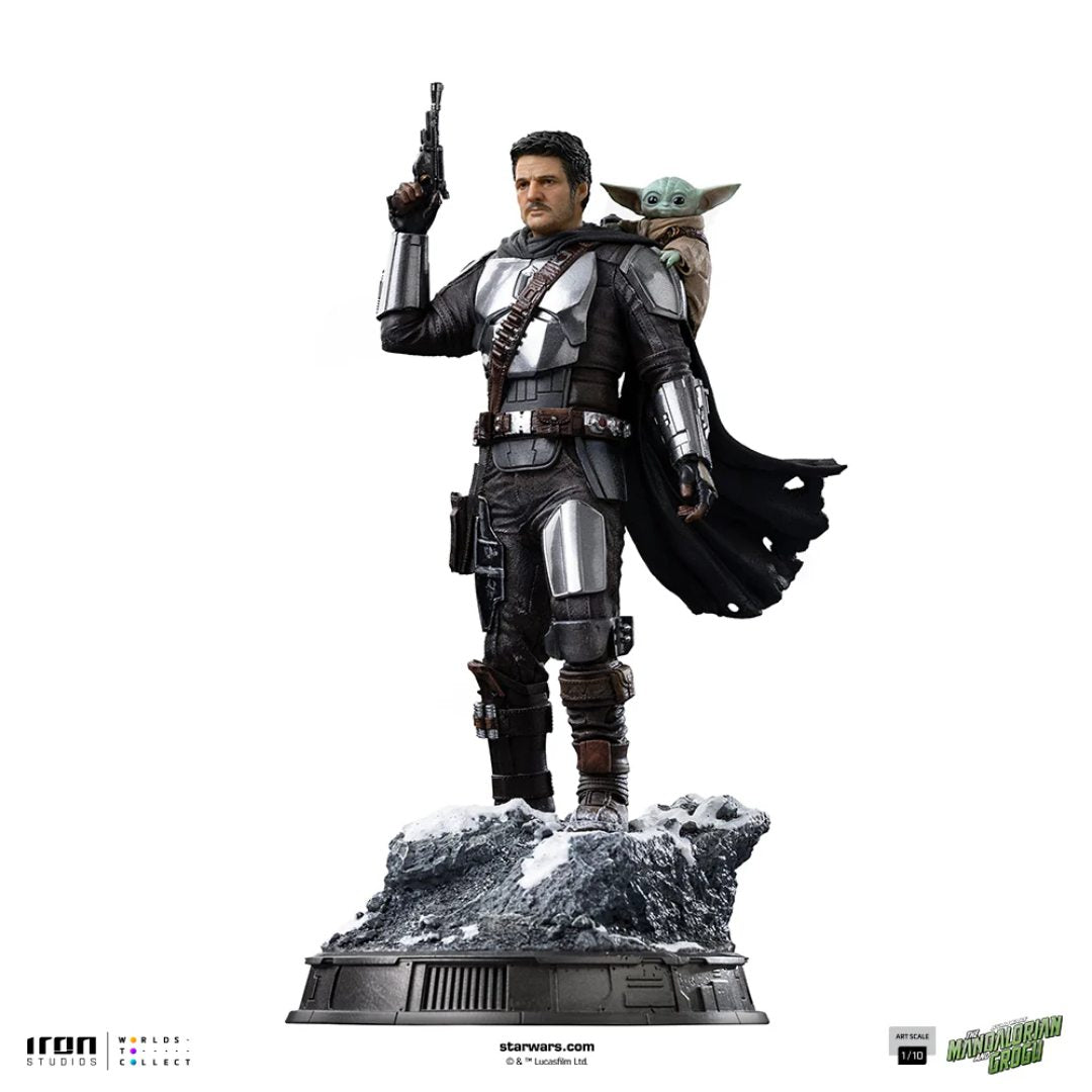 Mandalorian And Grogu Movie Mandalorian And Grogu Statue By Iron Studios -Iron Studios - India - www.superherotoystore.com