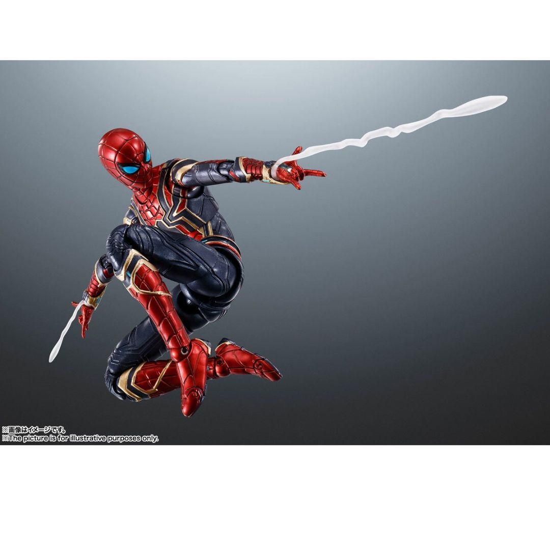 Spider-Man: No Way Home Iron Spider S.H. Figuarts Reissue By Tamashii Nations -Tamashii Nations - India - www.superherotoystore.com