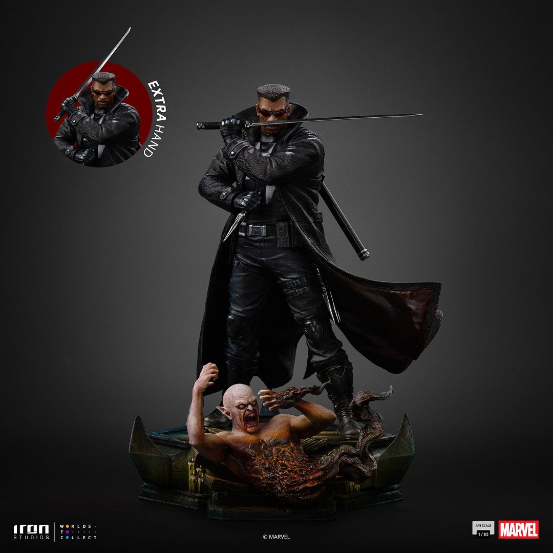 Blade Statue By Iron Studios -Iron Studios - India - www.superherotoystore.com