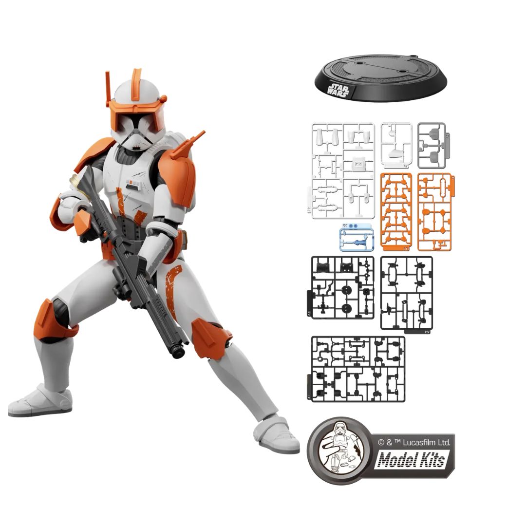 Star Wars: Attack Of The Clones  - Commander Cody Champion Class Model Kit By Blokees