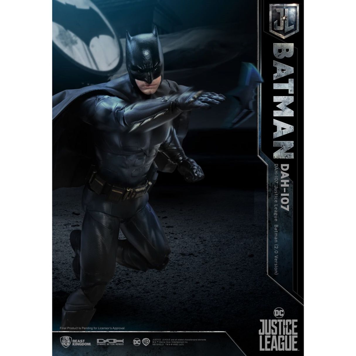 DAH-107 Justice League Batman Action Figure by Beast Kingdom -Beast Kingdom - India - www.superherotoystore.com