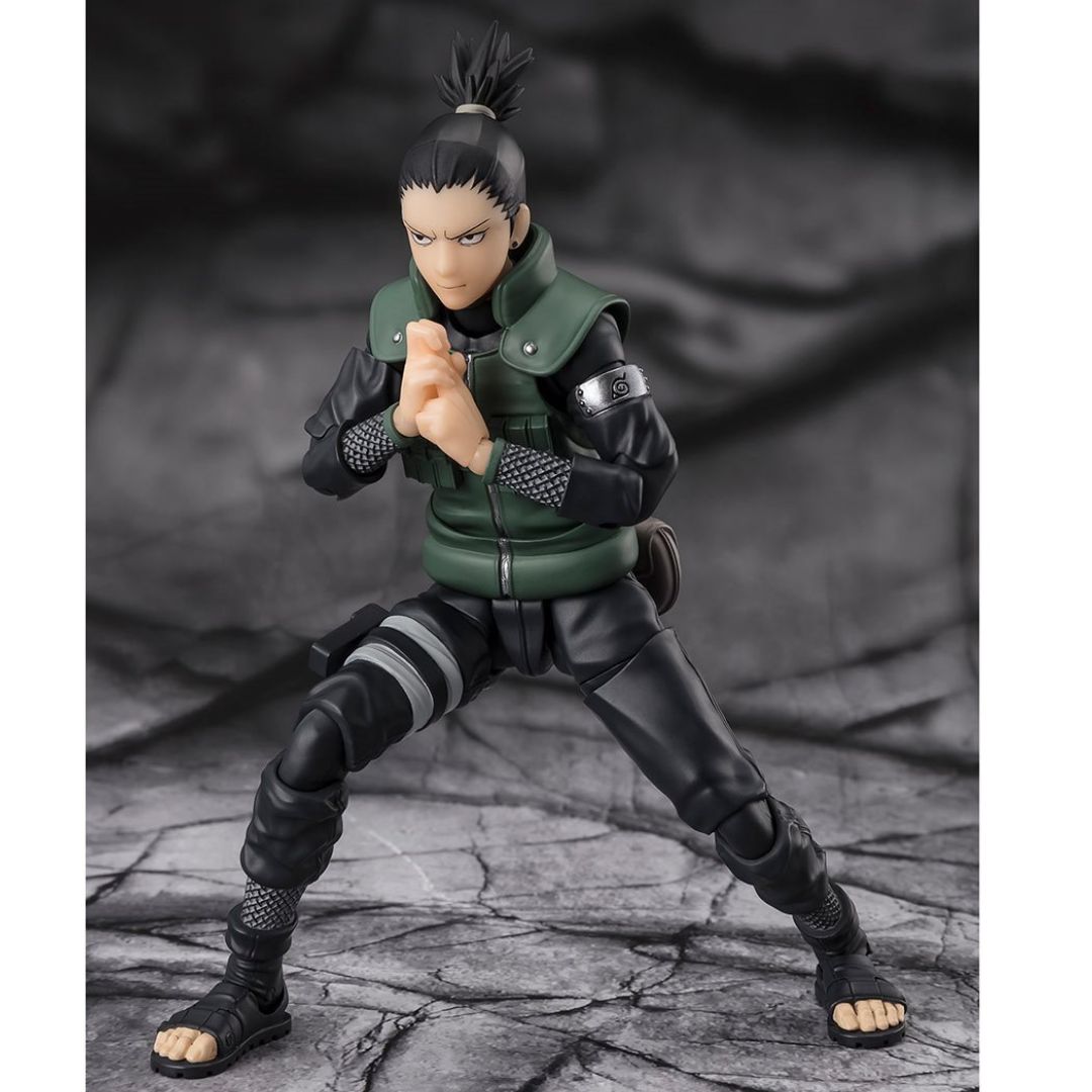 Naruto Shikamaru Nara -Brilliant Strategist S.H.Figuarts By Tamashii Nations -Tamashii Nations - India - www.superherotoystore.com