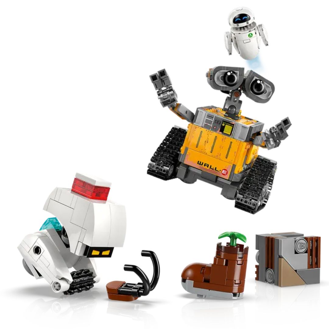 Disney Pixar WALL-E and EVE by Lego