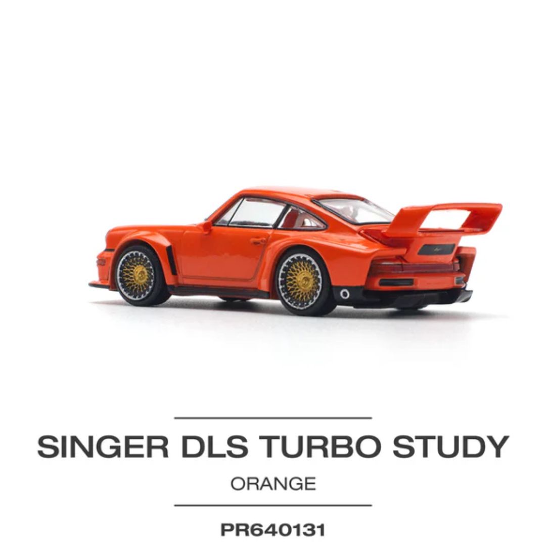 Singer DLS Turbo (Race) Orange 1:64 Diecast Car By Pop Race -Pop Race - India - www.superherotoystore.com
