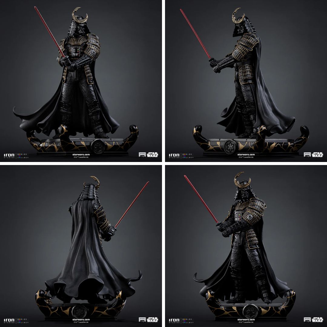 Star Wars  Darth Vader (Original Samurai Concept) Statue By Iron Studios