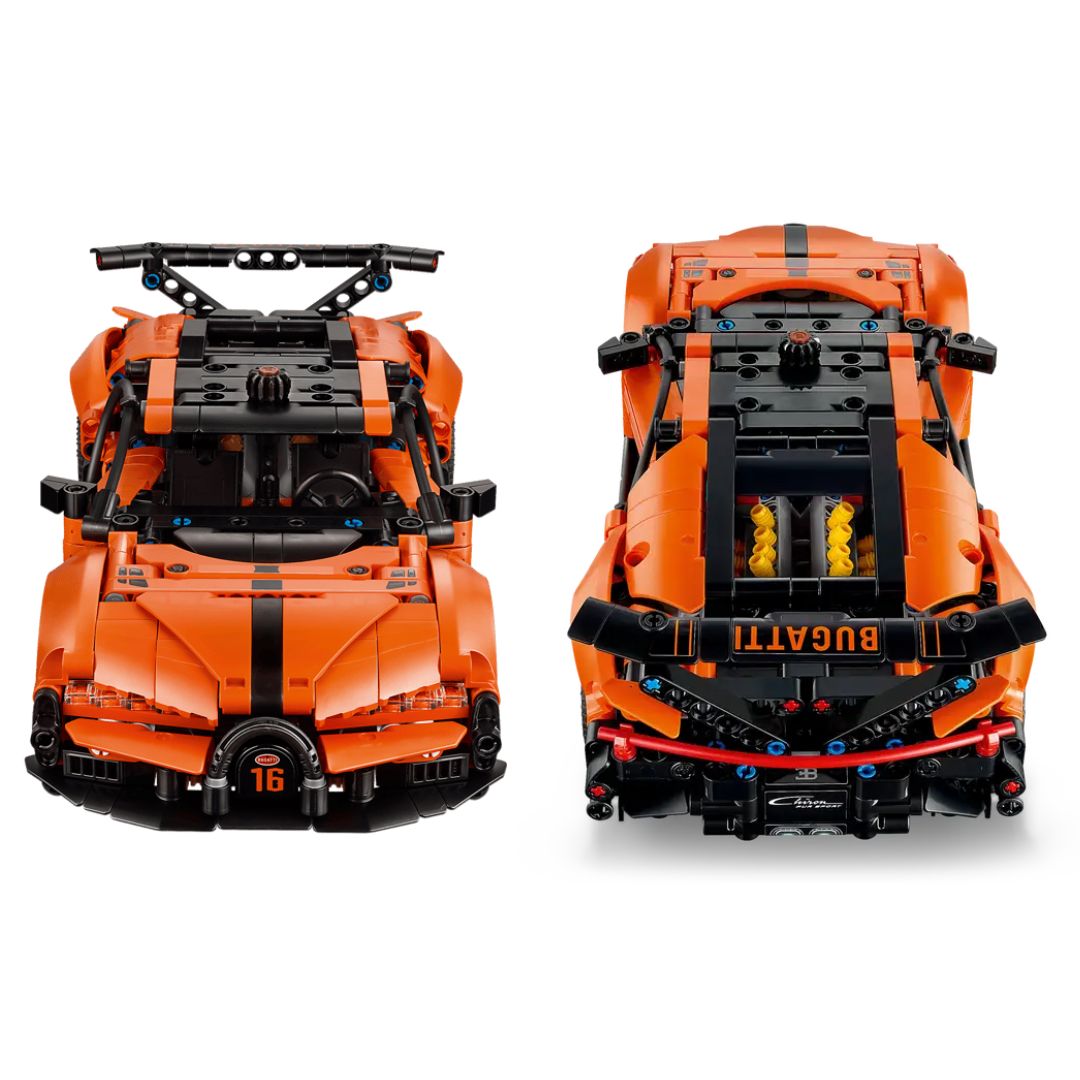 Technic Bugatti Chiron Pur Sport Hypercar By Lego -Lego - India - www.superherotoystore.com