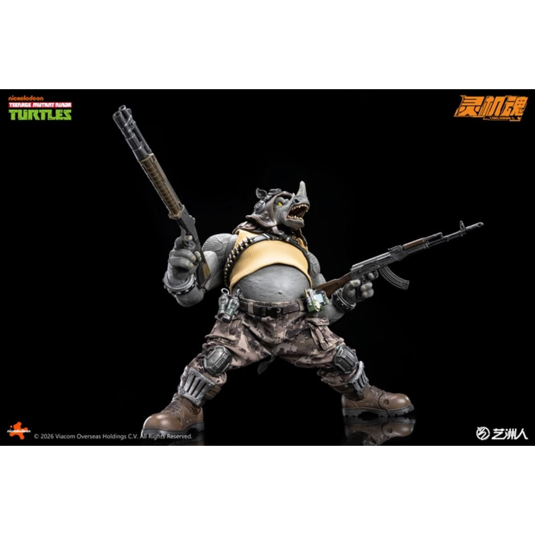 Teenage Mutant Ninja Turtles Series Rocksteady Action Figure By Lingjihun -Lingjihun - India - www.superherotoystore.com