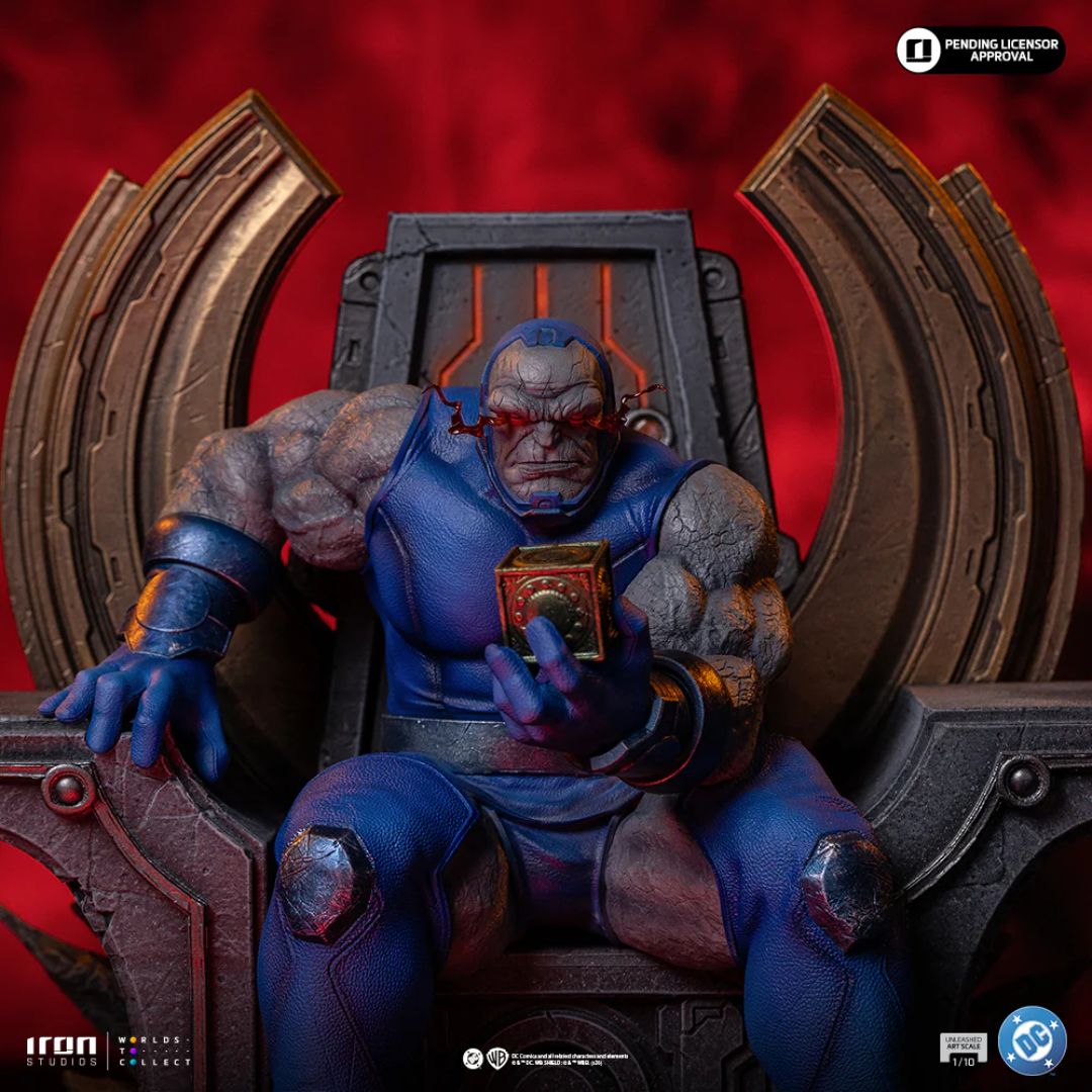 Dc Comics Darkseid Unleashed Statue By Iron Studios