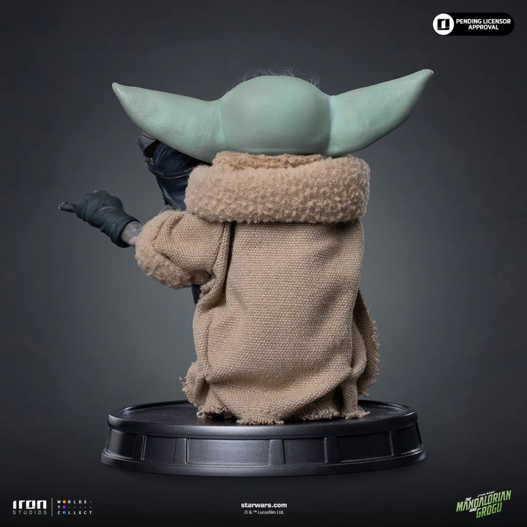 Mandalorian And Grogu Movie Grogu No Squeezy Statue By Iron Studios