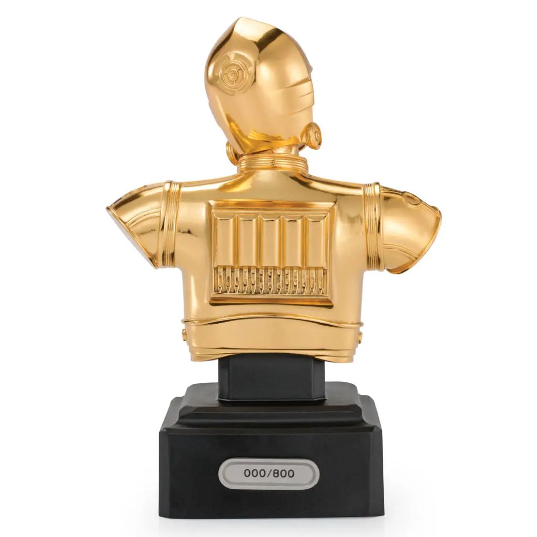 Limited Edition C-3Po Bust By Royal Selangor -Royal Selangor - India - www.superherotoystore.com