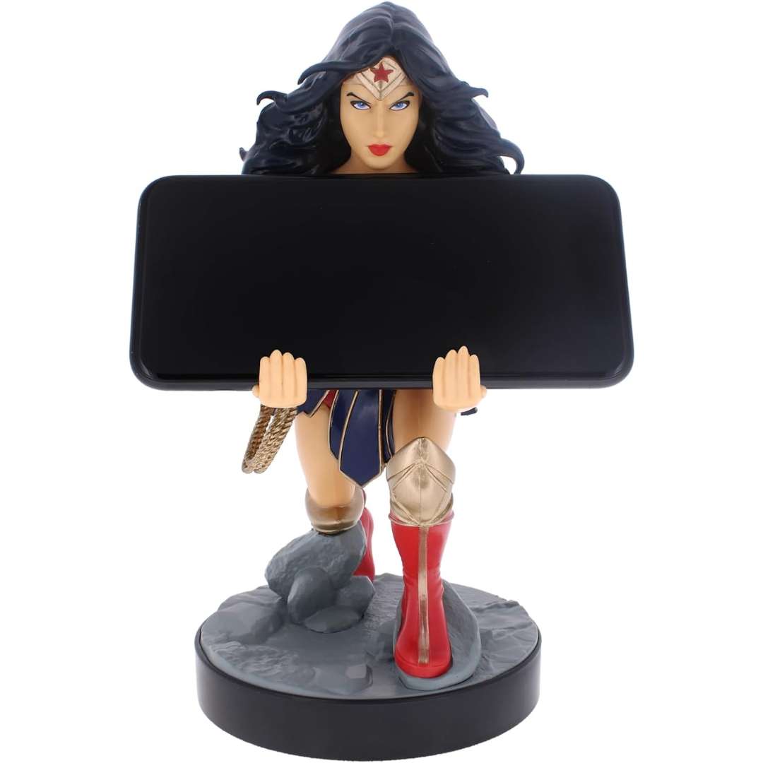 Warner Bros: Wonder Woman Cable Guys Controller And Phone Stand By Exg Pro -EXG Pro - India - www.superherotoystore.com